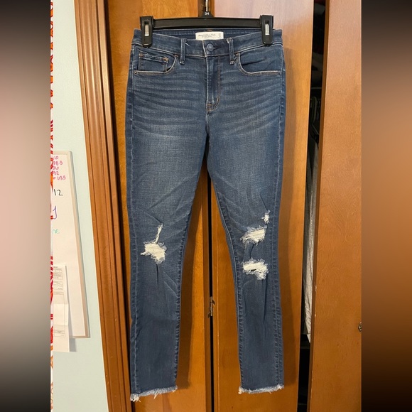 BUNDLE! Abercrombie & Fitch Skinny Jeans Bundle 27R - Picture 2 of 12